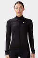 ALÉ Cycling winter long sleeve jersey - FONDO 2.0 SOLID - black