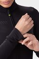 ALÉ Cycling winter long sleeve jersey - FONDO 2.0 SOLID - black