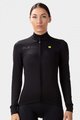 ALÉ Cycling winter long sleeve jersey - FONDO 2.0 SOLID - black