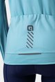 ALÉ Cycling winter long sleeve jersey - FONDO 2.0 SOLID - light blue