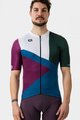 ALÉ Cycling short sleeve jersey - NEXT - green/bordeaux/white/blue