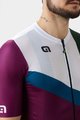 ALÉ Cycling short sleeve jersey - NEXT - green/bordeaux/white/blue