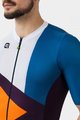 ALÉ Cycling short sleeve jersey - NEXT - orange/blue/black/white