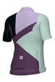 ALÉ Cycling short sleeve jersey - NEXT PRAGMA LADY - green/bordeaux/purple