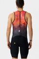 ALÉ Cycling skinsuit - KITE - black/orange/red