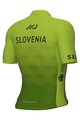 ALÉ Cycling short sleeve jersey - SLOVENIA NATIONAL 23 - green