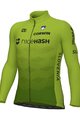 ALÉ Cycling winter long sleeve jersey - SLOVENIA NATIONAL 23 - green