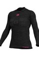 ALÉ Cycling long sleeve t-shirt - SEAMLESS WOOL LADY - grey