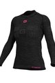 ALÉ Cycling long sleeve t-shirt - SEAMLESS WOOL LADY - grey