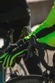 ALÉ Cycling long-finger gloves - WINTER - yellow/black