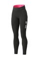 ALÉ Cycling long trousers withot bib - WINTER LADY - black