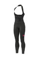 ALÉ Cycling long bib trousers - FUTURE LADY WINTER - pink/black