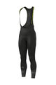ALÉ Cycling long bib trousers - NORDIC THERMOWIND - black
