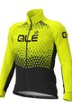 ALÉ Cycling thermal jacket - SUMMIT DWR - black/yellow