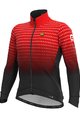 ALÉ Cycling thermal jacket - BULLET DWR STRETCH - black/red