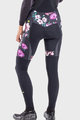 ALÉ Cycling long bib trousers - FIORI LADY WINTER - black