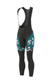 ALÉ Cycling winter set - FIORI LADY WINTER - black/green