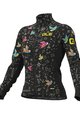 ALÉ Cycling winter long sleeve jersey - VERSILIA LADY WINTER - black