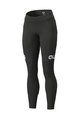 ALÉ Cycling long trousers withot bib - BLEND LADY WINTER - white/black