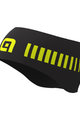 ALÉ Cycling headband - STRADA - black/yellow