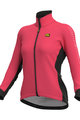 ALÉ Cycling thermal jacket - SOLID FONDO LADY WNT - pink