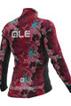 ALÉ Cycling winter set - AMAZZONIA LADY WNT - bordeaux/pink/black
