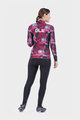 ALÉ Cycling winter set - AMAZZONIA LADY WNT - bordeaux/pink/black