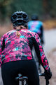 ALÉ Cycling winter long sleeve jersey - AMAZZONIA LADY WNT - black/pink