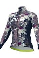 ALÉ Cycling winter long sleeve jersey - AMAZZONIA LADY WNT - blue/beige