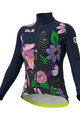 ALÉ Cycling winter set - PR-R CITY LADY WNT - black/blue/purple