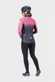 ALÉ Cycling thermal jacket - PR-S GRADIENT LADY - black/pink