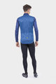 ALÉ Cycling winter set with jacket - SOLID CROSS WINTER - black/blue