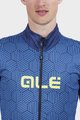 ALÉ Cycling thermal jacket - SOLID CROSS - blue