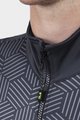 ALÉ Cycling thermal jacket - SOLID CROSS - grey/black