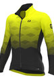 ALÉ Cycling thermal jacket - PR-R MAGNITUDE - yellow/black
