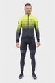 ALÉ Cycling thermal jacket - PR-R MAGNITUDE - yellow/black