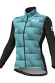 ALÉ Cycling thermal jacket - SOLID SHARP LADY WNT - light blue/black