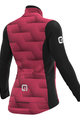 ALÉ Cycling thermal jacket - SOLID SHARP LADY WNT - pink/black