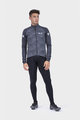 ALÉ Cycling winter set with jacket - SOLID SHARP WINTER - black/grey