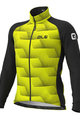 ALÉ Cycling thermal jacket - SOLID SHARP - black/yellow