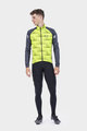 ALÉ Cycling thermal jacket - SOLID SHARP - black/yellow