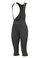 ALÉ Cycling 3/4 length bib shorts - ESSENTIAL LADY WNT - black