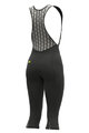 ALÉ Cycling 3/4 length bib shorts - ESSENTIAL LADY WNT - black