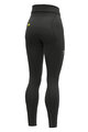 ALÉ Cycling winter set - AMAZZONIA LADY WNT - black/green