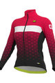 ALÉ Cycling winter set - PR-R STARS LADY WNT - pink/black