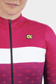 ALÉ Cycling winter long sleeve jersey - PR-R STARS LADY WNT - black/pink