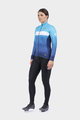 ALÉ Cycling winter set - PR-R STARS LADY WNT - black/light blue