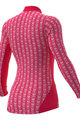 ALÉ Cycling long sleeve t-shirt - INTIMO CUBES LADY - pink