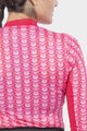 ALÉ Cycling long sleeve t-shirt - INTIMO CUBES LADY - pink