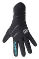 ALÉ Cycling long-finger gloves - NEOPRENE PLUS - black